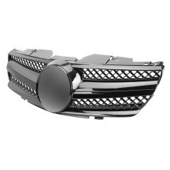 Kühlergrill glanz Schwarz AMG Look passend für Mercedes SL R230 Vorfacelift