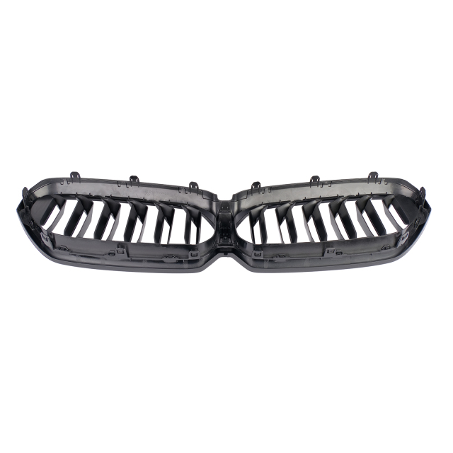 Nieren Grill glanz Schwarz Spezifisch Doppelsteg passend für BMW 5er G30 G31 Facelift ohne PASP