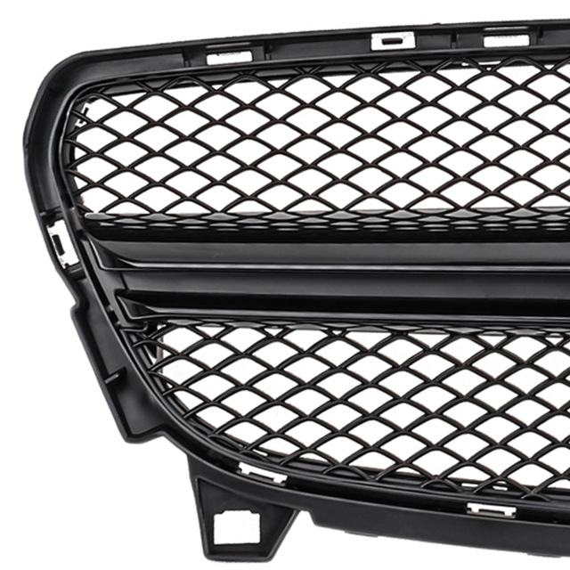 Kühlergrill glanz Schwarz AMG Look passend für Mercedes A-Klasse W176 Facelift