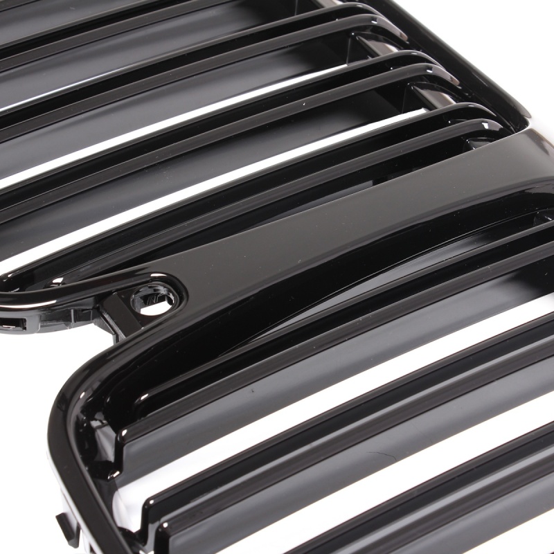 Nieren Grill glanz Schwarz Doppelsteg passend für BMW X7 G07