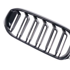 Nieren Grill glanz Schwarz Spezifisch Doppelsteg passend für BMW 5er G30 G31 Facelift ohne PASP
