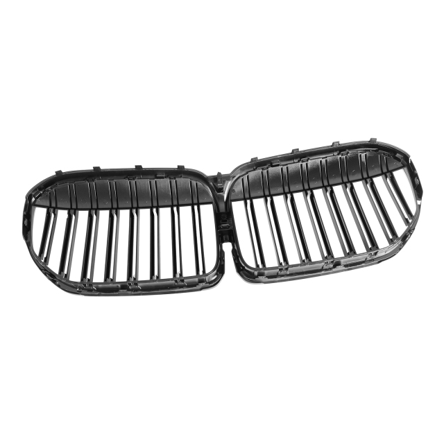 Nieren Grill glanz Schwarz Doppelsteg passend für BMW 7er G11 G12 Facelift