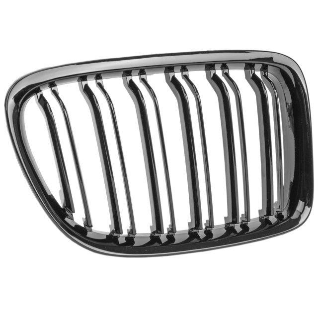 Nieren Grill glanz Schwarz Doppelsteg passend für BMW X1 E84