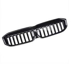 Nieren Grill glanz Schwarz Einzelsteg passend für BMW 3er G20 G21 Facelift