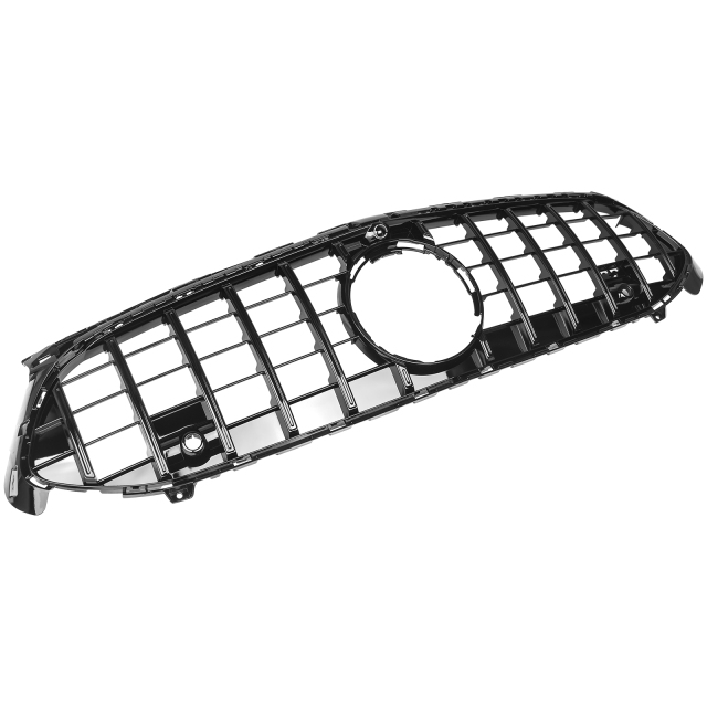 Kühlergrill glanz Schwarz GT Panamericana passend für Mercedes A-Klasse W177 V177 Facelift