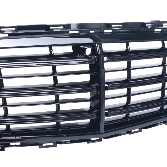 Kühlergrill glanz Schwarz OE LOOK passend für Mercedes E-Klasse W213 S213 C238 A238 Facelift