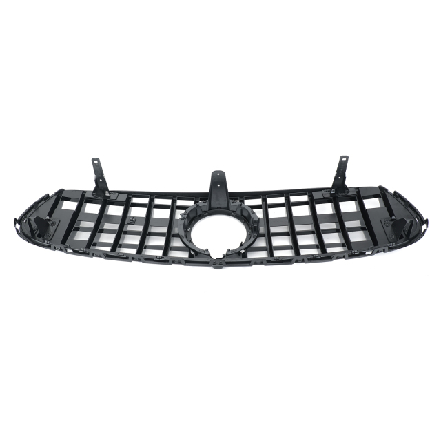 Kühlergrill glanz Schwarz GT Panamericana passend für Mercedes GLC X253 C253 Facelift AMG-Paket