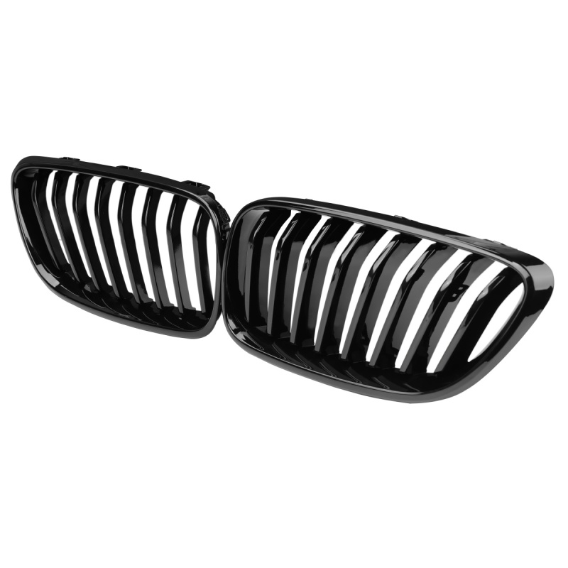 Nieren Grill glanz Schwarz Einzelsteg passend für BMW 2er F22 F23
