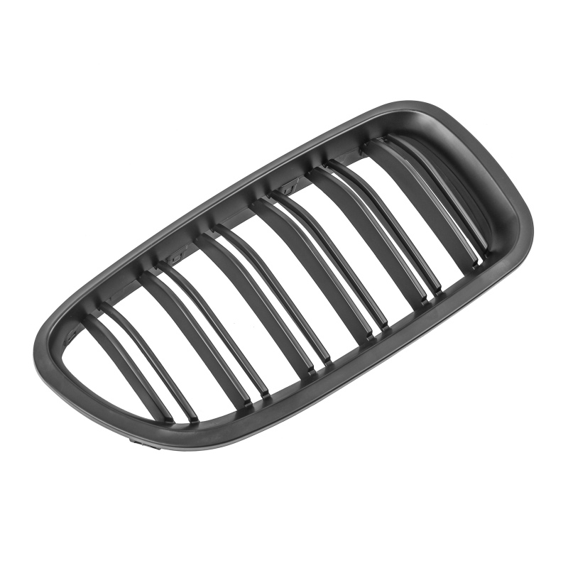 Nieren Grill matt Schwarz Doppelsteg passend für BMW 5er F10 F11