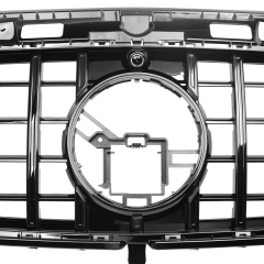 Kühlergrill glanz Schwarz GT Panamericana passend für Mercedes GLA H247