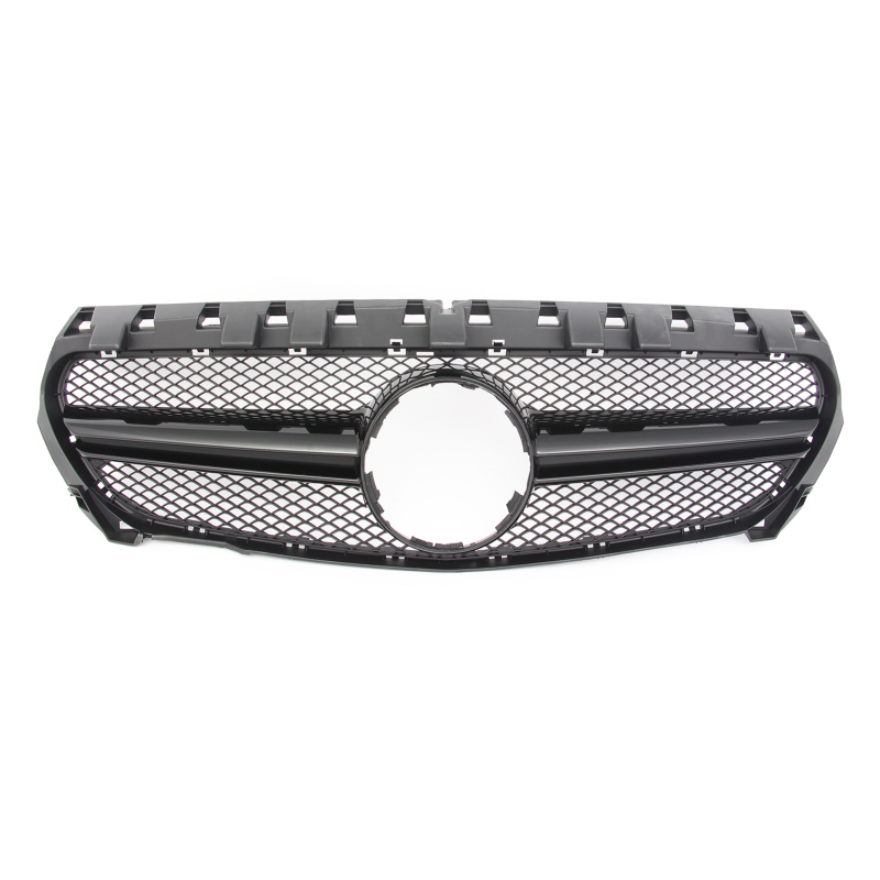 Kühlergrill glanz Schwarz AMG Look passend für Mercedes CLA C117 X117 Vorfacelift
