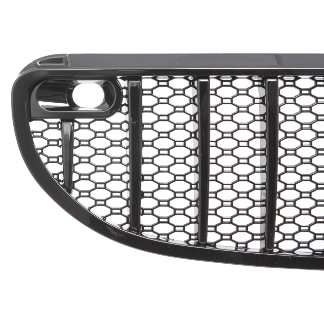 Kühlergrill Glanz Schwarz GT Panamericana Passend für Smart Fortwo 453