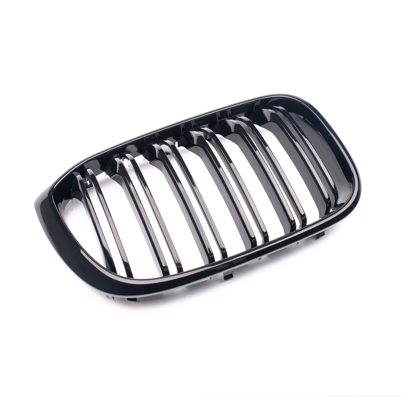 Nieren Grill glanz Schwarz Doppelsteg passend für BMW X3 G01 G02 Vorfacelift