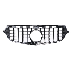 Kühlergrill glanz Schwarz GT Panamericana passend für Mercedes E-Klasse W212 E63 Facelift