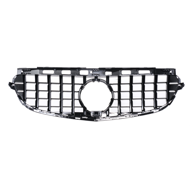 Kühlergrill glanz Schwarz GT Panamericana passend für Mercedes E-Klasse W212 E63 Facelift