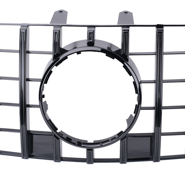 Kühlergrill glanz Schwarz GT Panamericana passend für Mercedes M-Klasse W164 Facelift