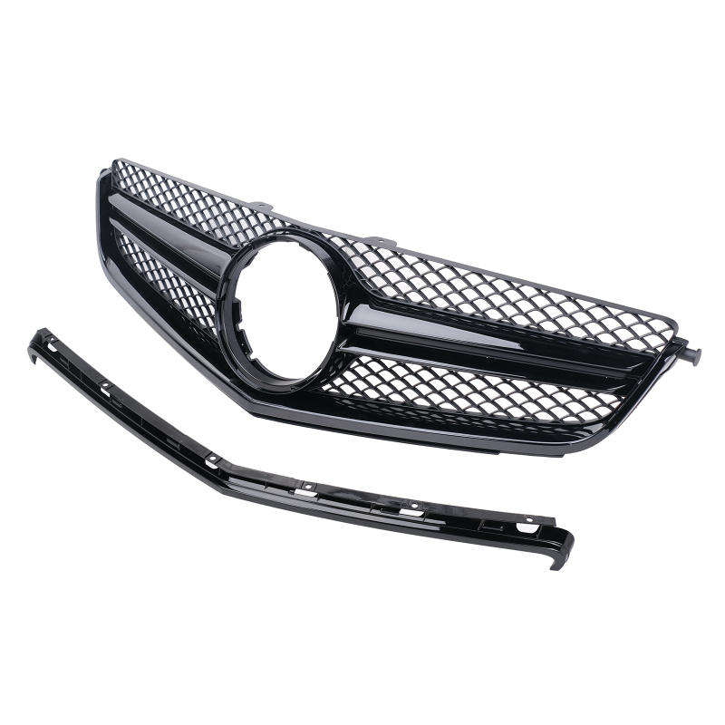 Kühlergrill glanz Schwarz AMG passend für Mercedes C-Klasse W204 C63 Facelift