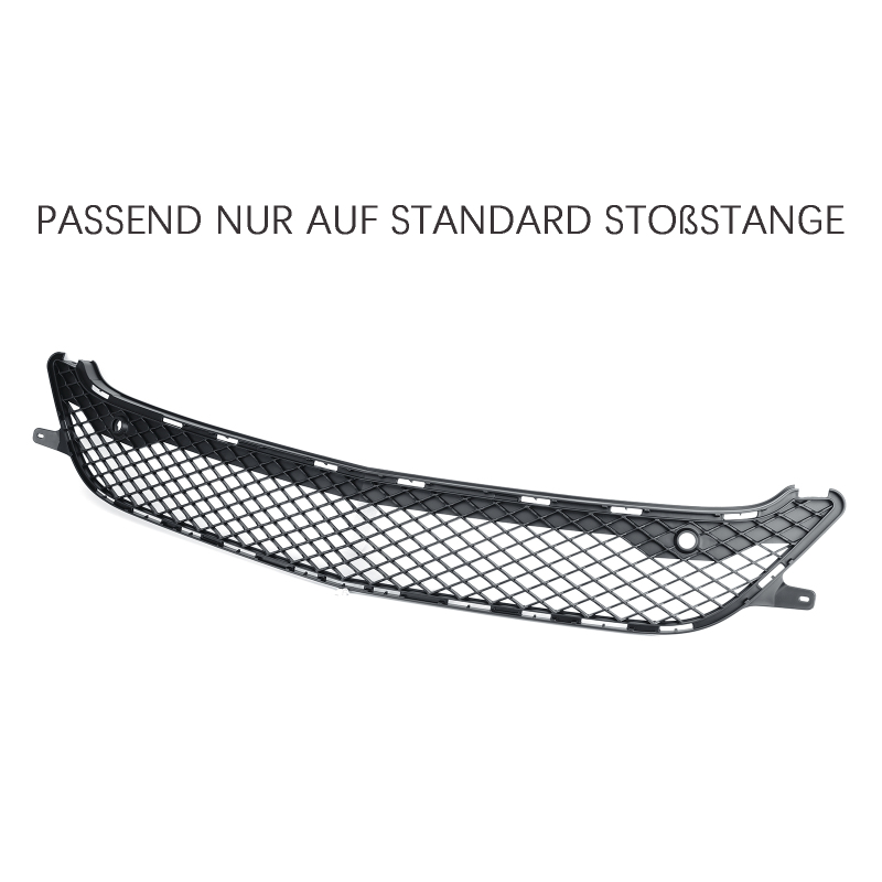 Kühlergrill Matt Schwarz Prime Edition passend für Mercedes CLS C218 X218 Vorfacelift