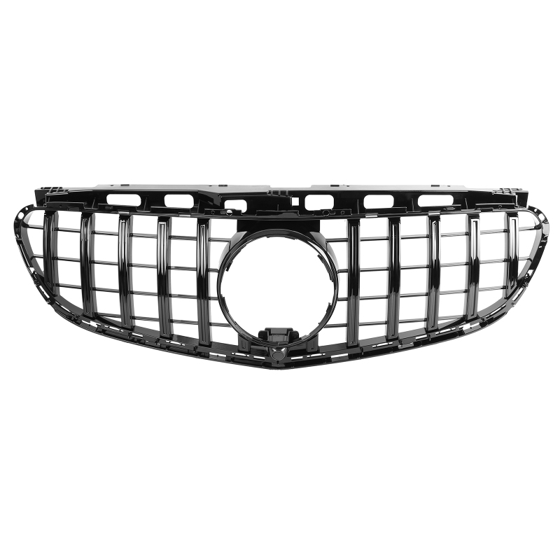 Kühlergrill glanz Schwarz GT Panamericana passend für Mercedes E-Klasse W212 S212 Facelift