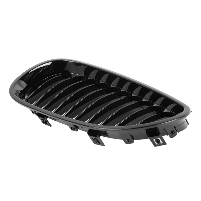 Nieren Grill glanz Schwarz Einzelsteg passend für BMW 5er E60 E61