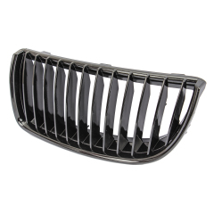 Nieren Grill glanz Schwarz Einzelsteg passend für BMW 3er E90 E91 Vorfacelift