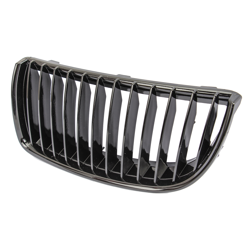 Nieren Grill glanz Schwarz Einzelsteg passend für BMW 3er E90 E91 Vorfacelift