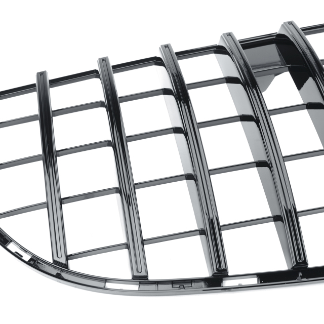 Kühlergrill glanz Schwarz GT Panamericana passend für Mercedes GLE W166 C292 AMG63