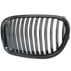Nieren Grill passt für BMW 7ER F10 F02 F03 F04 Einzelsteg Schwarz