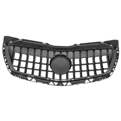Kühlergrill Chrom GT Panamericana Grill Passend für Mercedes-Benz Sprinter W906 Facelift Bj. ab 09.2013-