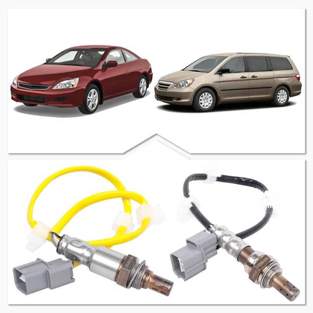 Oxygen Sensor (O2) Upstream+Downstream for Honda K24A4 K24A8 2003-2007 Accord 2.4L,Set of 2, Replacement for 234-9040 234-4797