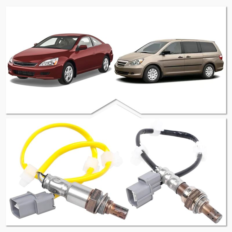 Oxygen Sensor (O2) Upstream+Downstream for Honda K24A4 K24A8 2003-2007 Accord 2.4L,Set of 2, Replacement for 234-9040 234-4797