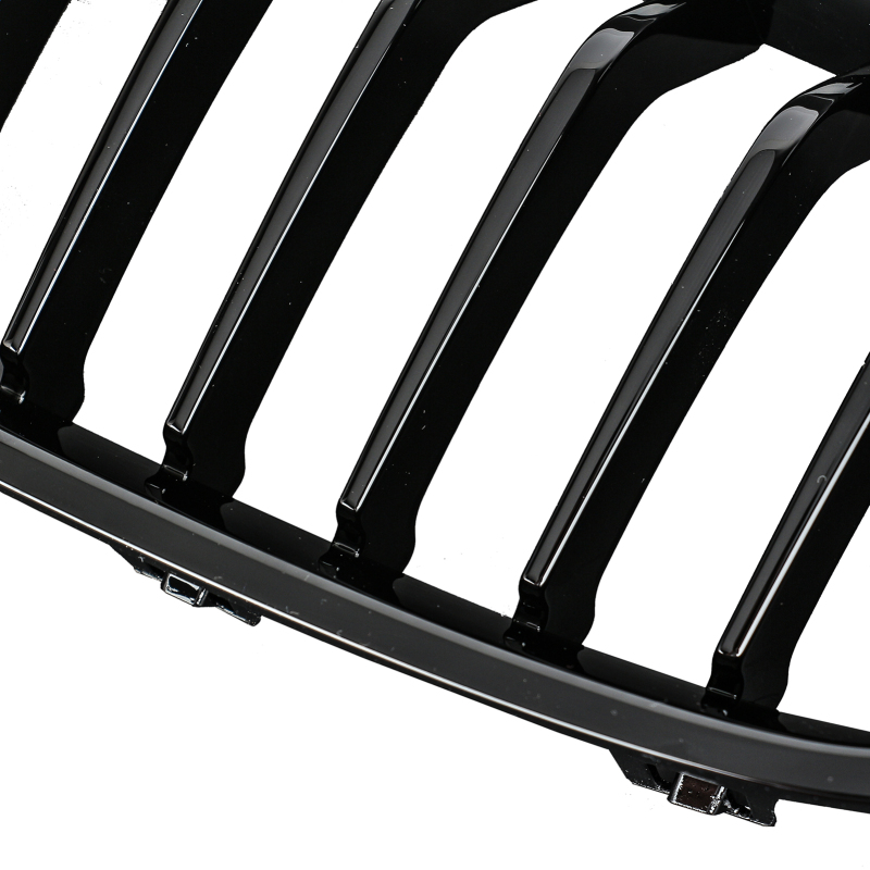 Nieren Grill glanz Schwarz 8-teilig passend für BMW 3er F30 F31