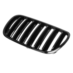 Nieren Grill glanz Schwarz Doppelsteg passend für BMW X3 E83 facelift
