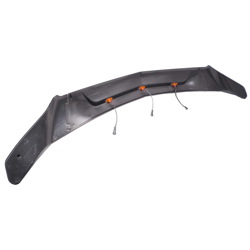Spoilerlippe Frontlippe mit LED GLANZ SCHWARZ für Mercedes Sprinter W906 906