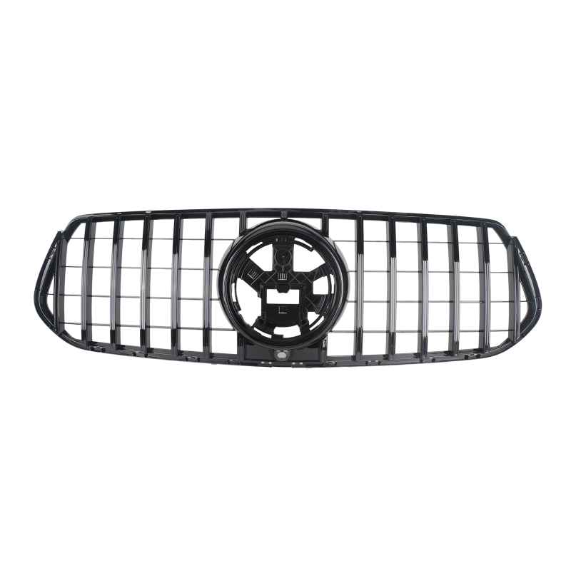Kühlergrill glanz Schwarz GT Panamericana passend für Mercedes GLE V167 C167 AMG-Paket
