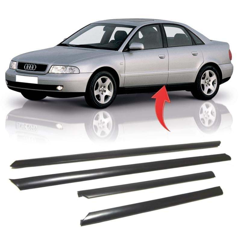 Schutzleisten Zierleisten Abdeckung Türleisten Leisten Clip Unten passt für Audi A4 B5 8D Limo. Avant