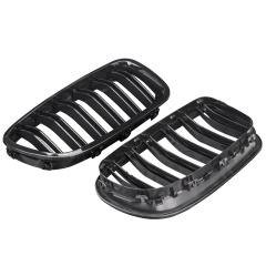 Nieren Grill glanz Schwarz Doppelsteg passend für BMW 5er F10 F11