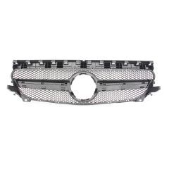 Kühlergrill glanz Schwarz AMG Look passend für Mercedes CLA C117 X117 Vorfacelift