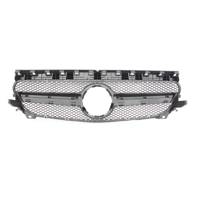 Kühlergrill glanz Schwarz AMG Look passend für Mercedes CLA C117 X117 Vorfacelift