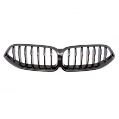Nieren Grill glanz Schwarz Einzelsteg passend für BMW 8er G15 G14 G16 F92 F91 F93