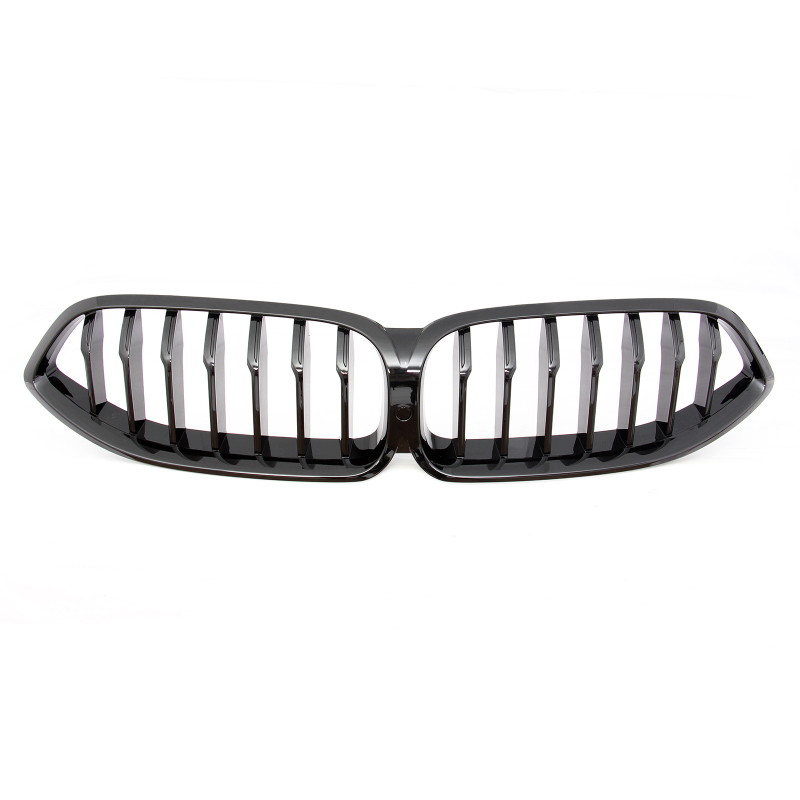 Nieren Grill glanz Schwarz Einzelsteg passend für BMW 8er G15 G14 G16 F92 F91 F93