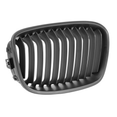 Nieren Grill matt Schwarz Einzelsteg passend für BMW 1er F20 F21 Vorfacelift