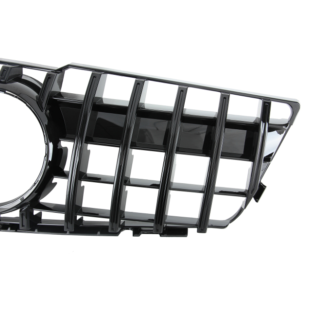 Kühlergrill glanz Schwarz GT Panamericana passend für Mercedes GLK X204 Vorfacelift