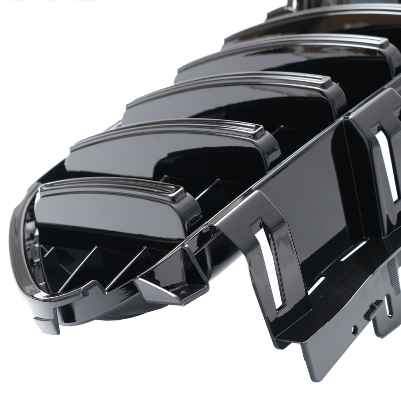 Kühlergrill glanz Schwarz GT Panamericana passend für Mercedes E-Klasse W213 E63 Vorfacelift