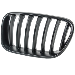 Nieren Grill matt Schwarz Einzelsteg passend für BMW X3 F25 F26 Vorfacelift