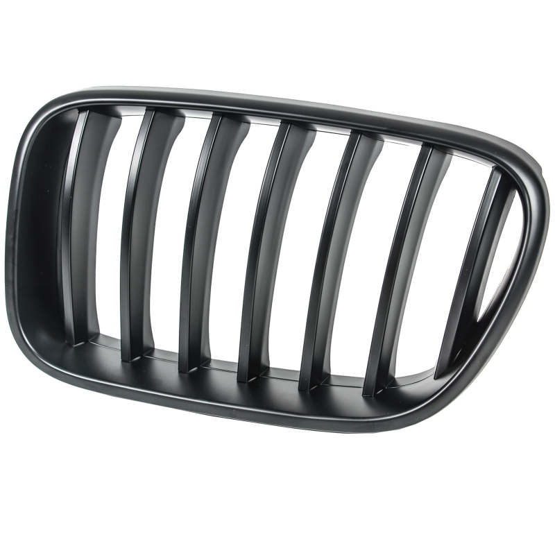 Nieren Grill matt Schwarz Einzelsteg passend für BMW X3 F25 F26 Vorfacelift