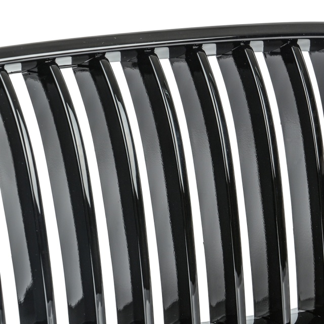 Nieren Grill glanz Schwarz Einzelsteg passend für BMW 5er F10 F11