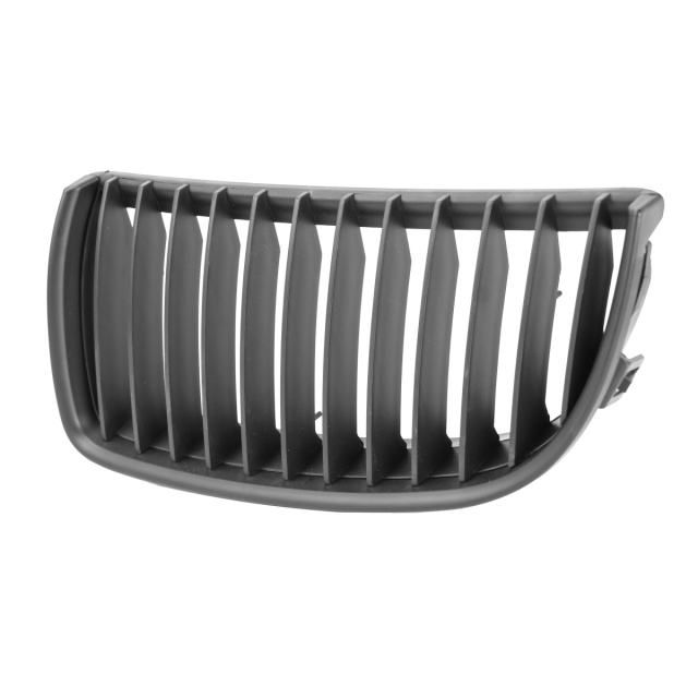 Nieren Grill matt Schwarz Einzelsteg passend für BMW 3er E90 E91 Vorfacelift