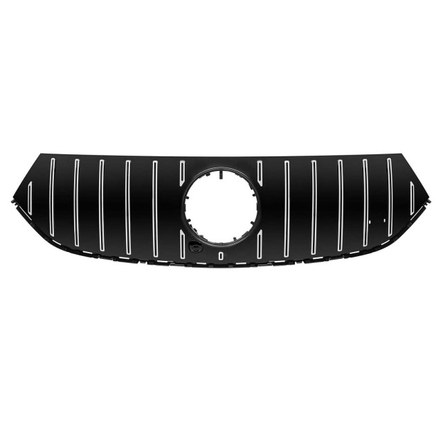 Kühlergrill Chrome Schwarz GT Panamericana passend für Mercedes EQA H243 AMG Paket
