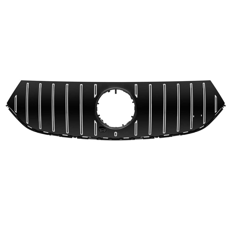 Kühlergrill Chrome Schwarz GT Panamericana passend für Mercedes EQA H243 AMG Paket